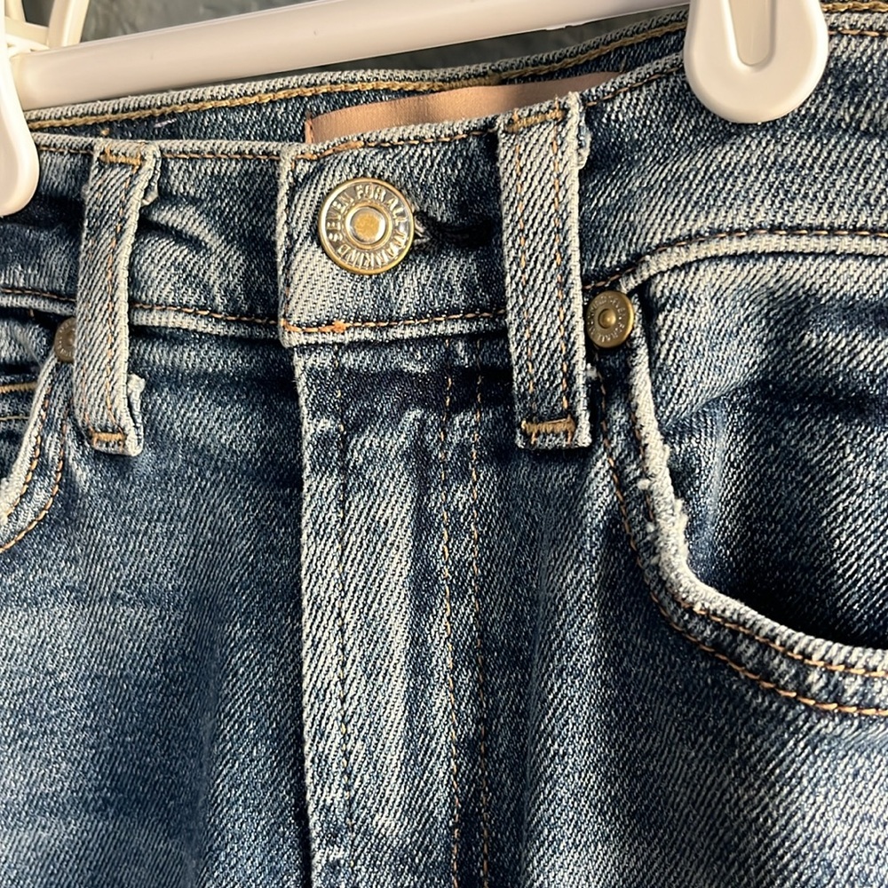 7 For All Mankind// Luxe Vintage• the high waisted ankle• size 24 - Picture 14 of 15